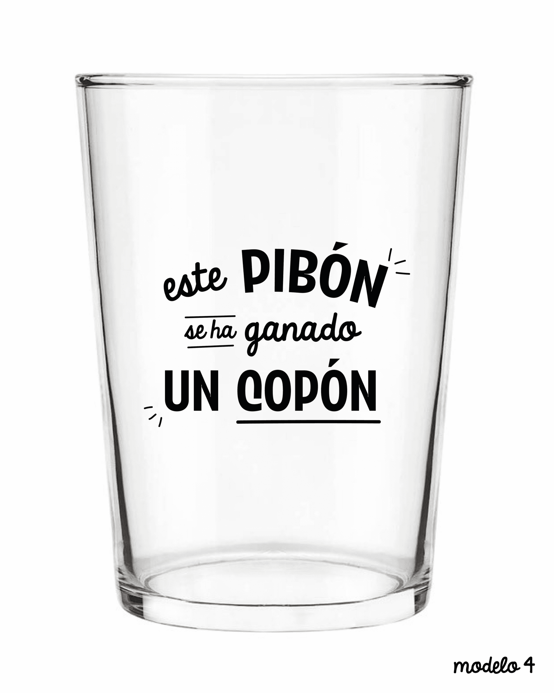 VASO DE SIDRA PAPÁ / MAMÁ - 4