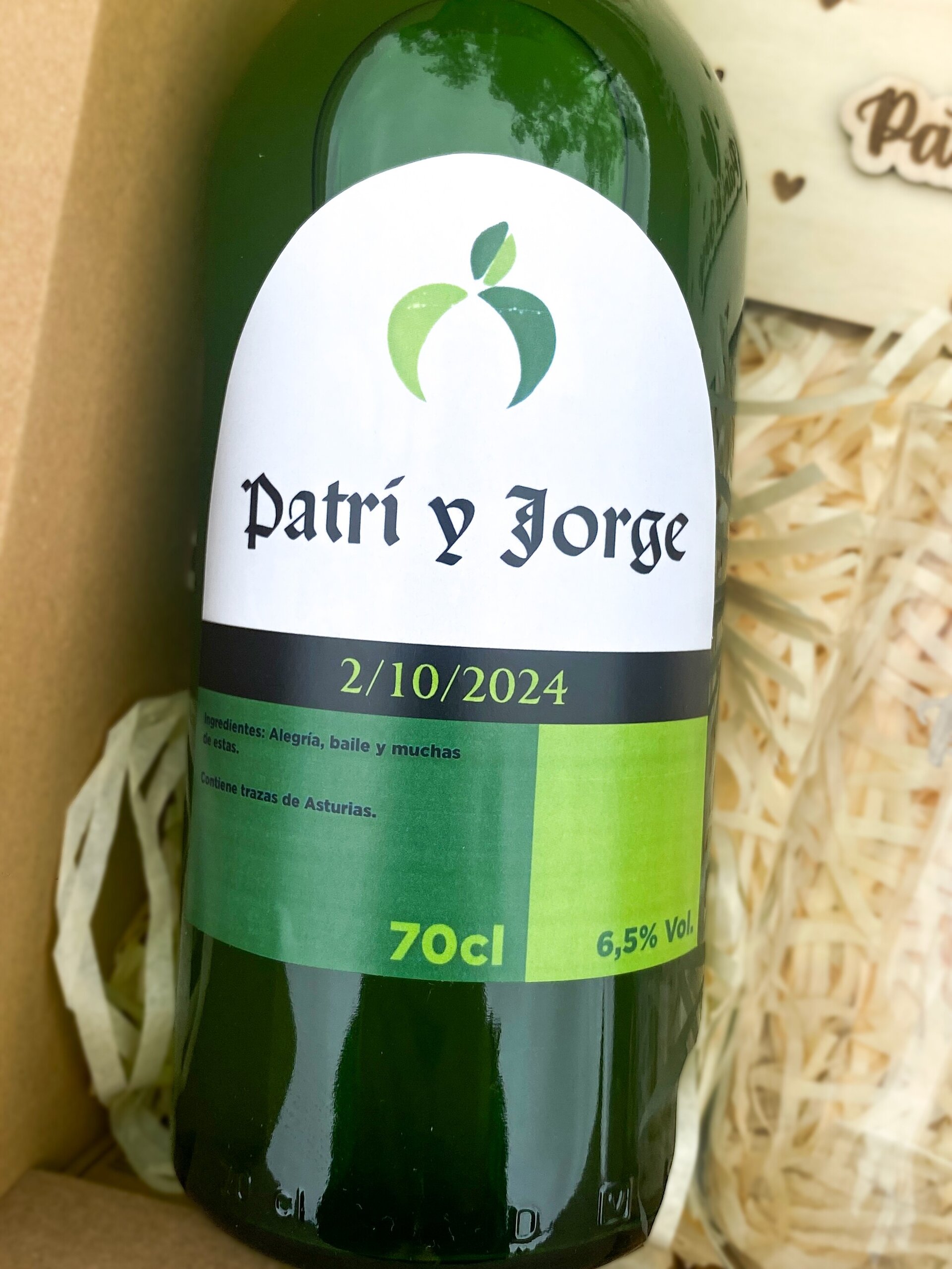 PACK SIDRA + VASO + SOBRE - 3